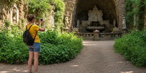 visiting Boboli Gardens