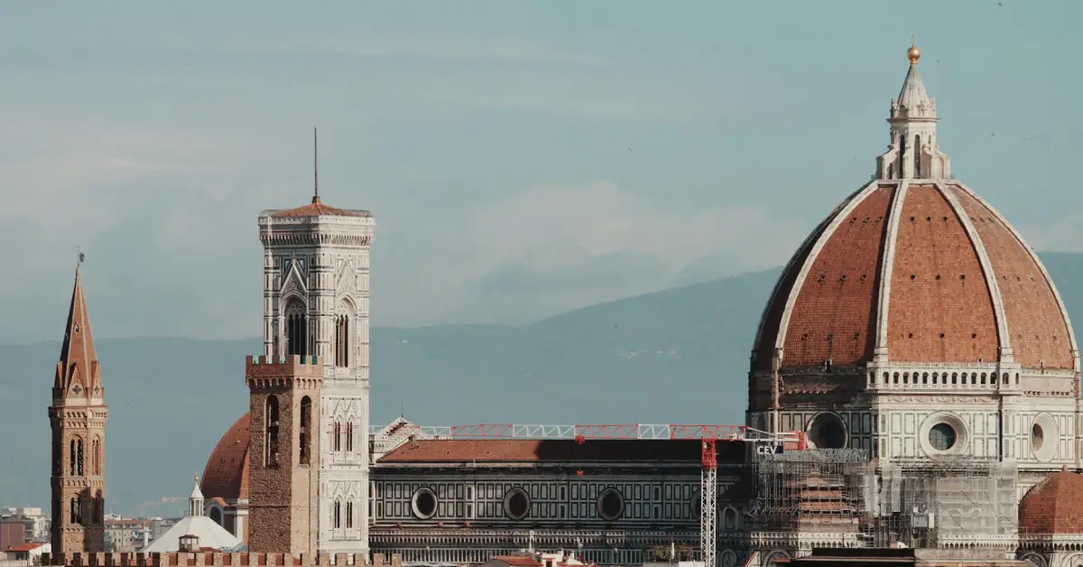 Dome vs Giotto bell tower climb