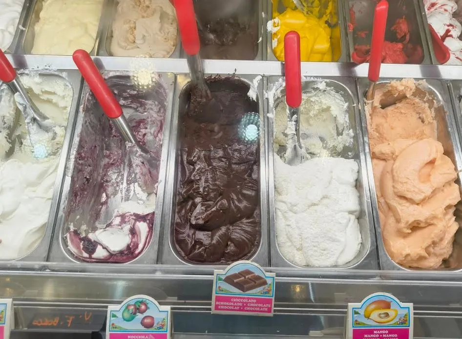 eating Gelato in Florence
