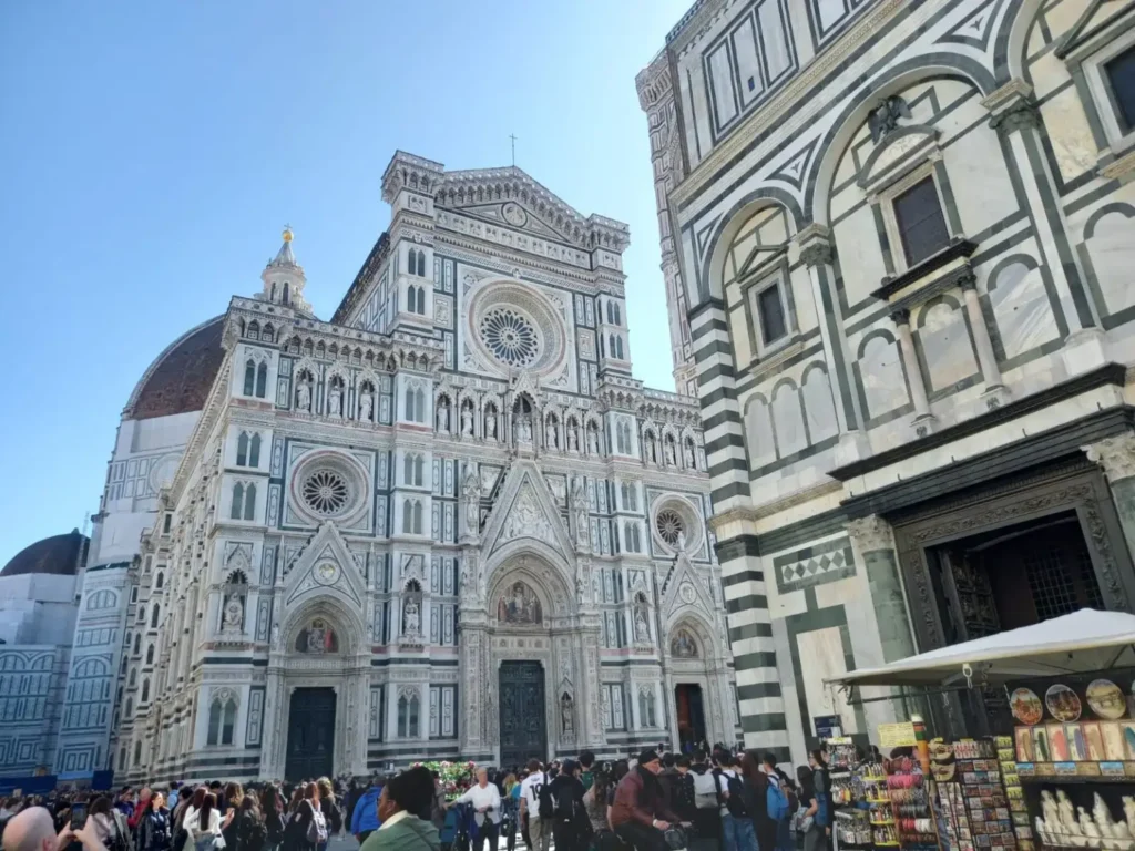 Florence Duomo sunny day view