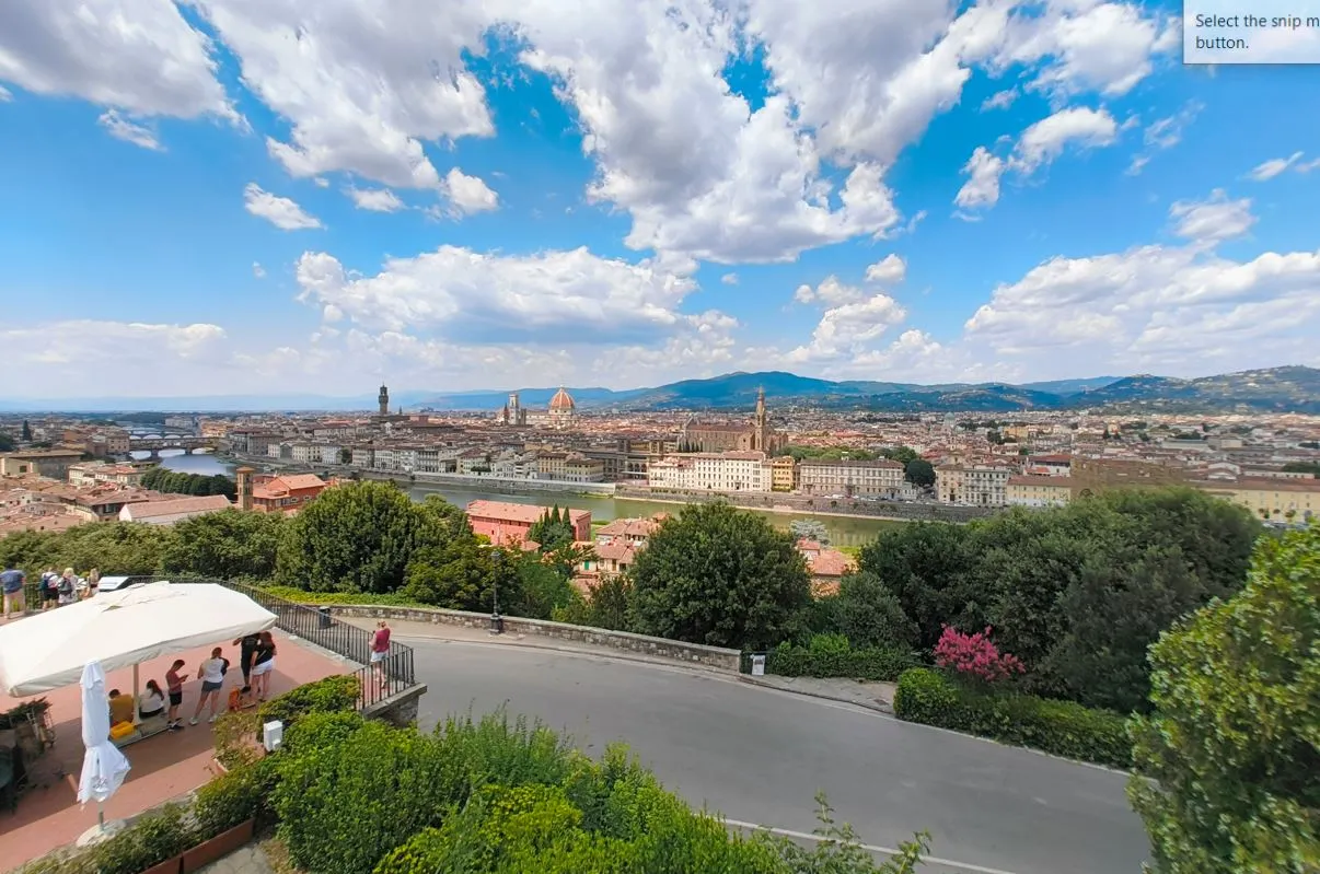 From from Piazzale Michelangelo Top