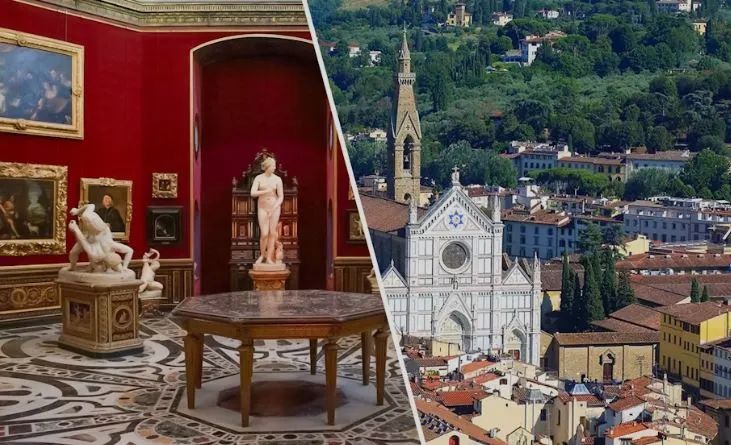 Combo ticket santa croce and uffizi